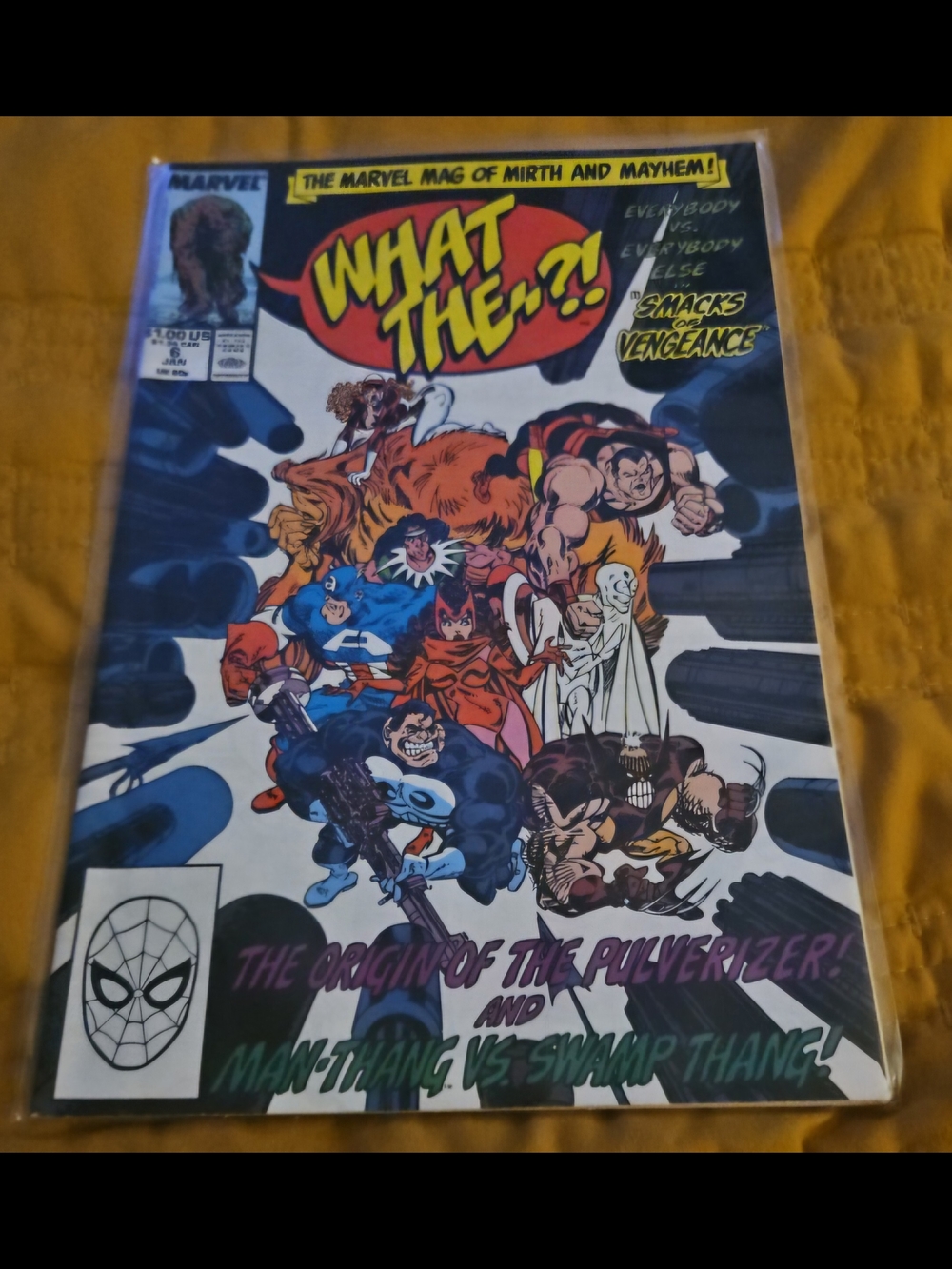 What The-?! #6 (Marvel Comics January 1990)